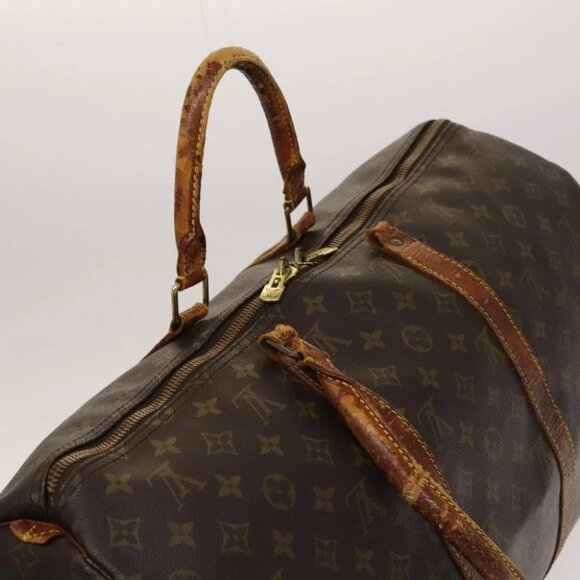 LOUIS VUITTON Monogram Keepall 50 Boston Bag M41426 LV Auth 117722 - Picture 7 of 16